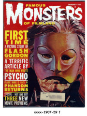 Famous Monsters of Filmland #010 © January 1961, Warren Publishing